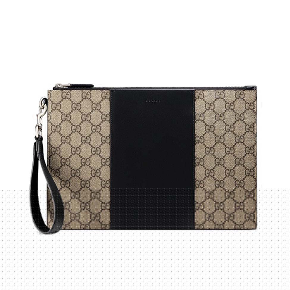 g*u*i gg S*p*e pouch  495017 （30.5*21*1.5cm）